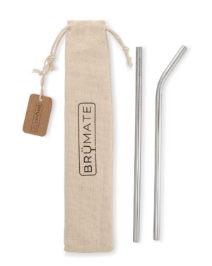 Accessoires Brumate Stainless Steel Reusable Straws Argent | MES-308916