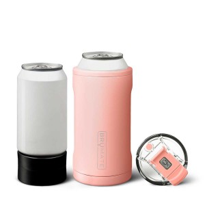 Bouteilles d'eau Brumate Hopsulator Trio Blanche Corail Rose | BHP-385607